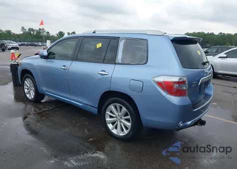 2008 Toyota Highlander Hybrid Limited из США, поврежденный, VIN JTEEW44A382010905